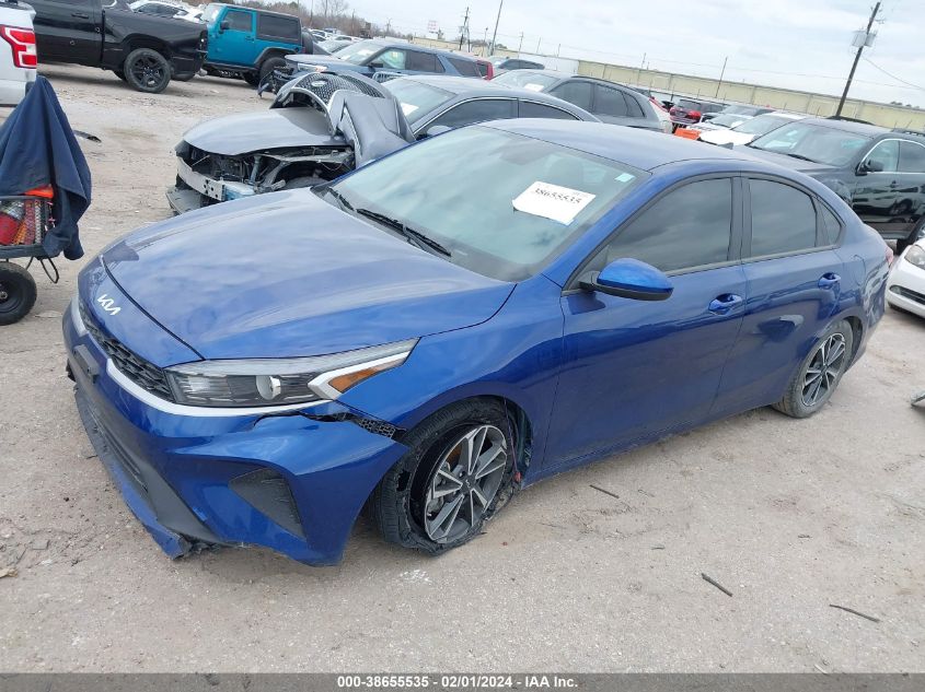 2022 Kia Forte Lxs VIN: 3KPF24AD8NE492997 Lot: 38655535