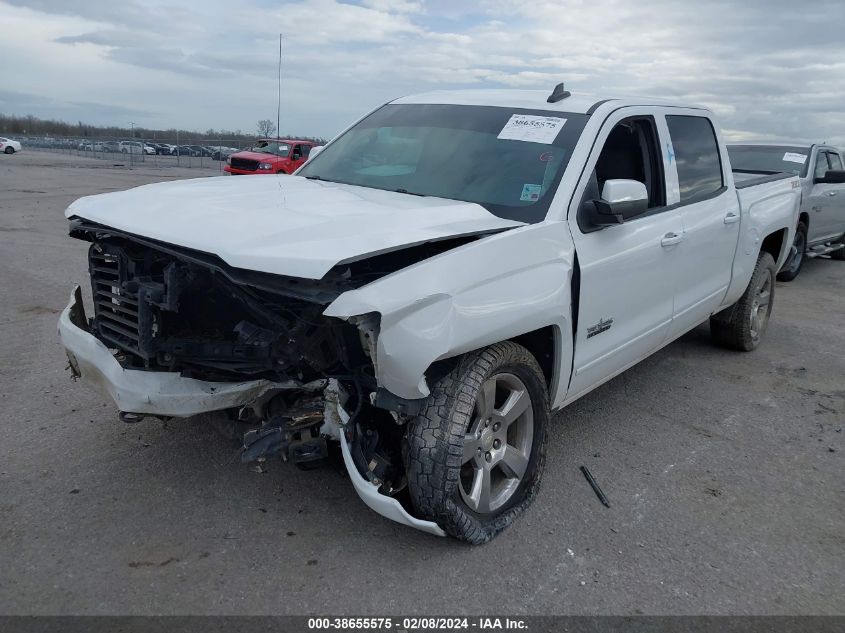 2018 Chevrolet Silverado 1500 2Lt VIN: 3GCUKREC1JG627094 Lot: 38655575