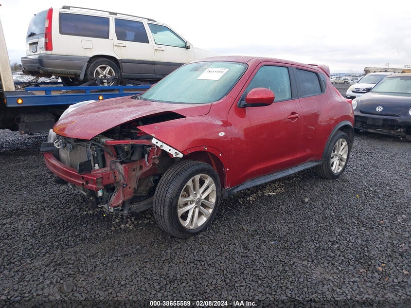 2014 Nissan Juke Sl VIN: JN8AF5MVXET355404 Lot: 38655589