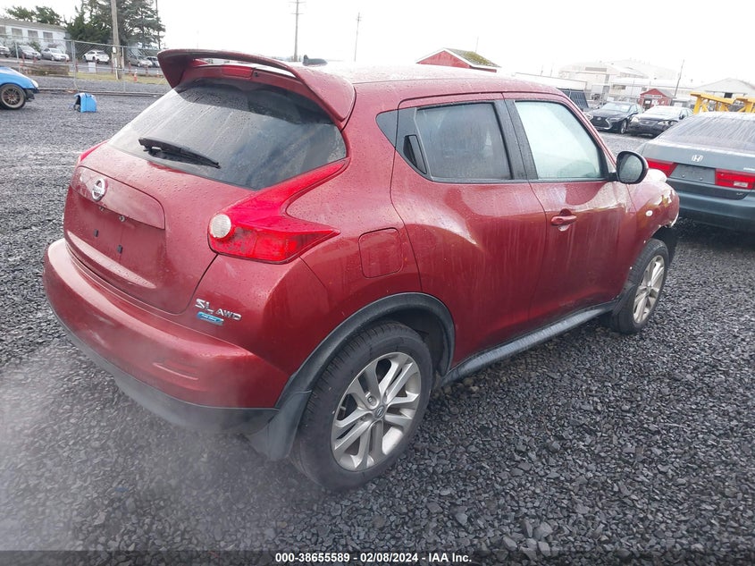 2014 Nissan Juke Sl VIN: JN8AF5MVXET355404 Lot: 38655589