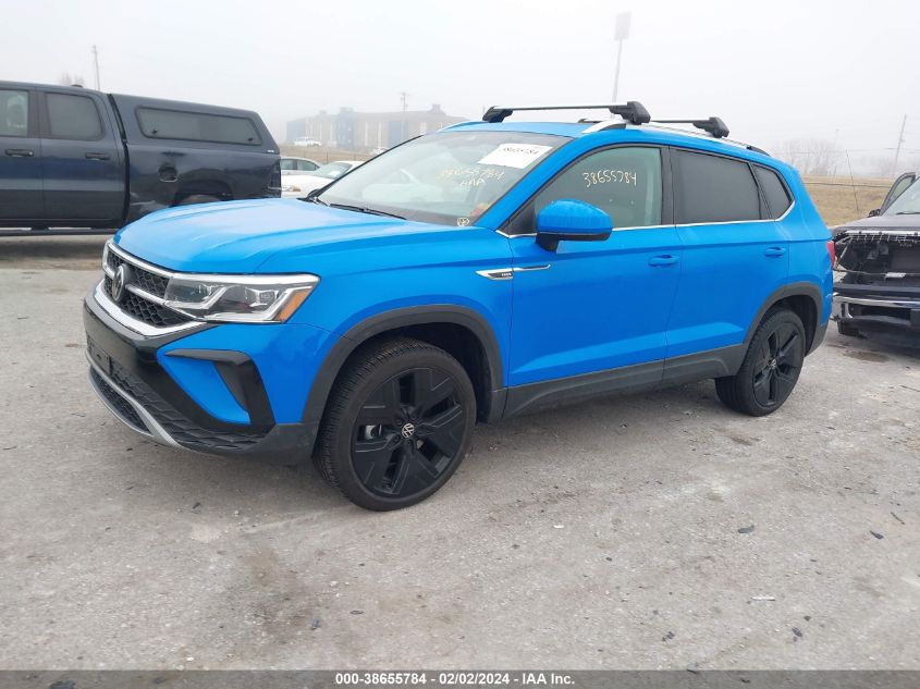 VIN 3VV2X7B22PM305617 2023 VOLKSWAGEN TAOS 1.5T SEL
