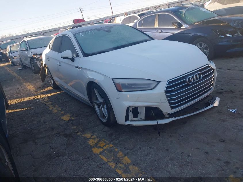 2018 Audi A5 2.0T Premium VIN: WAUDNCF53JA057003 Lot: 38894253