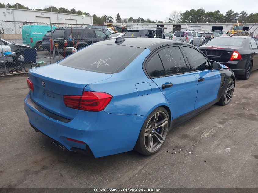 2017 BMW M3 VIN: WBS8M9C57H5G83716 Lot: 38655896