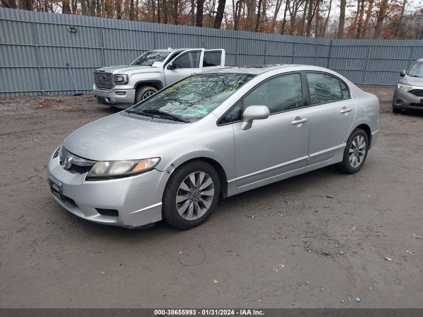 2HGFA16929H350839 2009 Honda Civic Ex-L