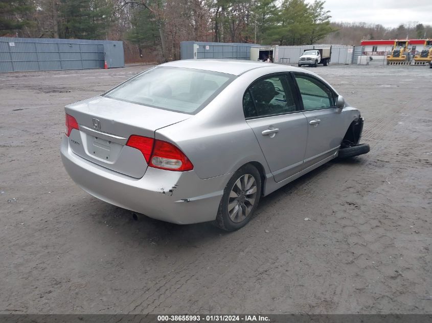 2009 Honda Civic Ex-L VIN: 2HGFA16929H350839 Lot: 38655993