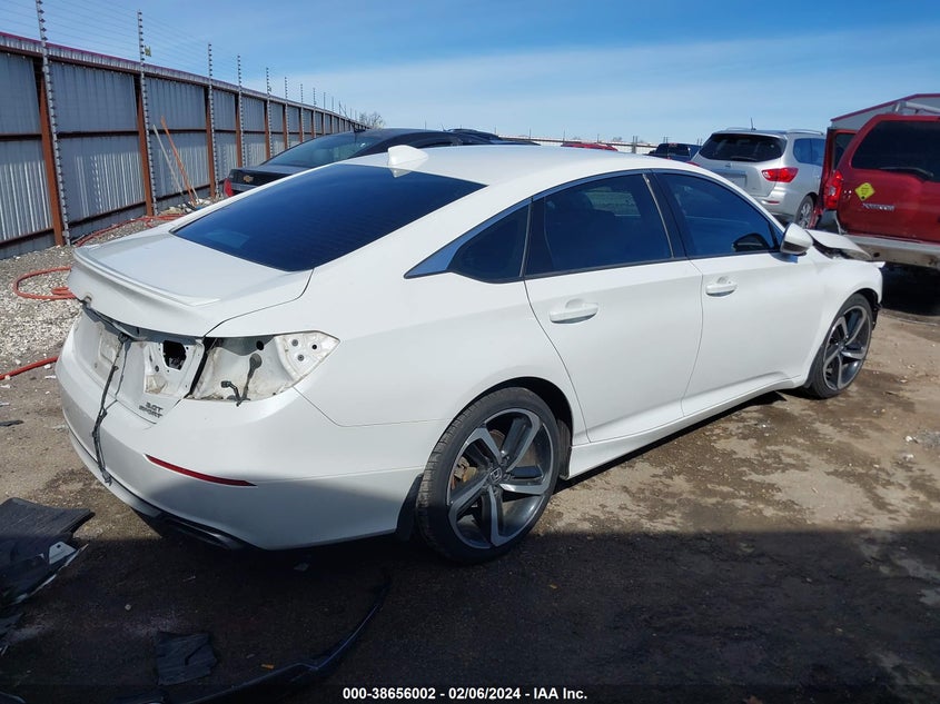 VIN 1HGCV2F30JA013744 2018 HONDA ACCORD SPORT 2.0T