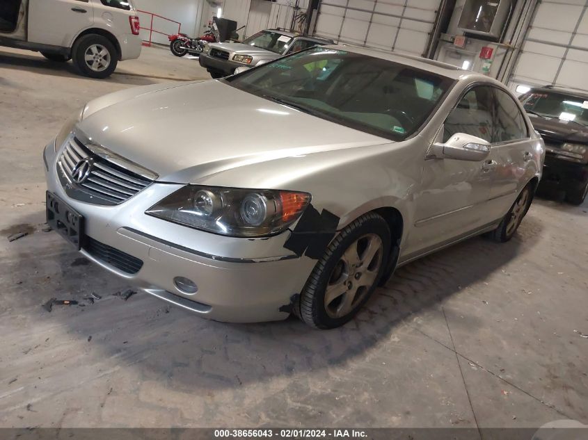2005 Acura Rl 3.5 VIN: JH4KB16595C005973 Lot: 38656043