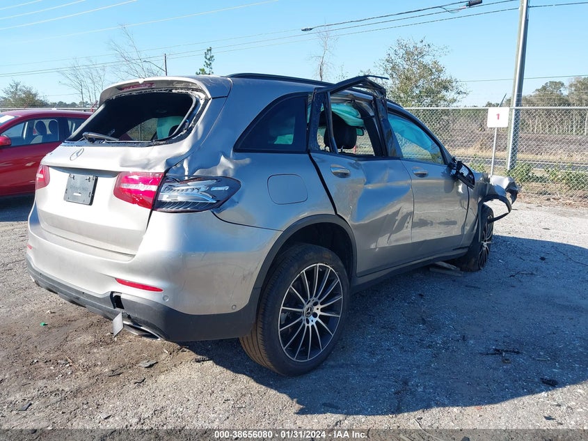 2019 MERCEDES-BENZ GLC-CLASS VIN: WDC0G4JB9KV136386