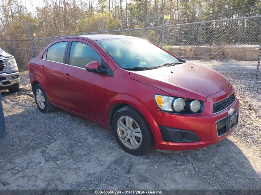 2014 Chevrolet Sonic Lt Auto VIN: 1G1JC5SH0E4195098 Lot: 38656293