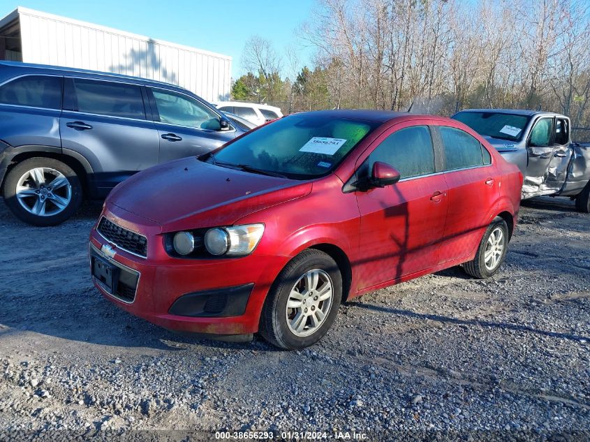 2014 Chevrolet Sonic Lt Auto VIN: 1G1JC5SH0E4195098 Lot: 38656293