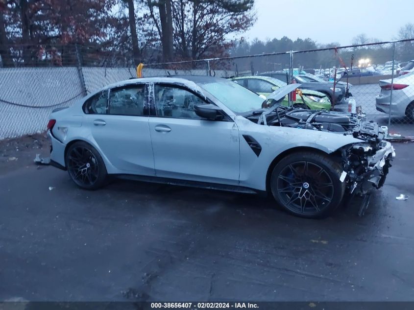 2022 BMW M3 Competition xDrive VIN: WBS43AY08NFN08667 Lot: 38656407