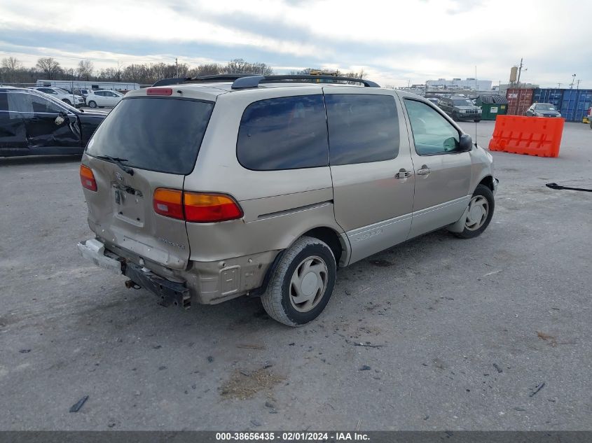 2000 Toyota Sienna Le/Xle VIN: 4T3ZF13CXYU270832 Lot: 38656435