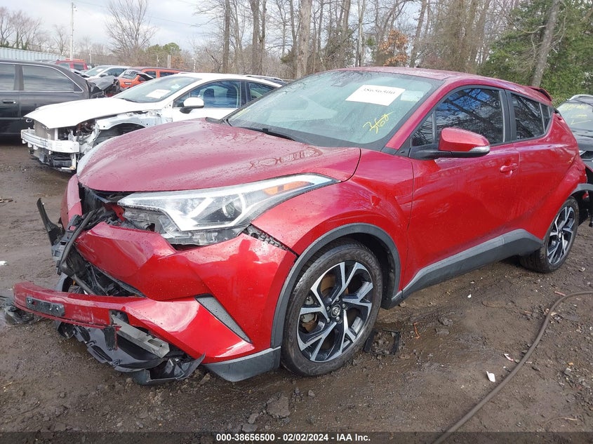 2018 Toyota C-Hr Xle Premium VIN: NMTKHMBX7JR053651 Lot: 38656500