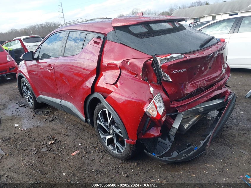 2018 Toyota C-Hr Xle Premium VIN: NMTKHMBX7JR053651 Lot: 38656500