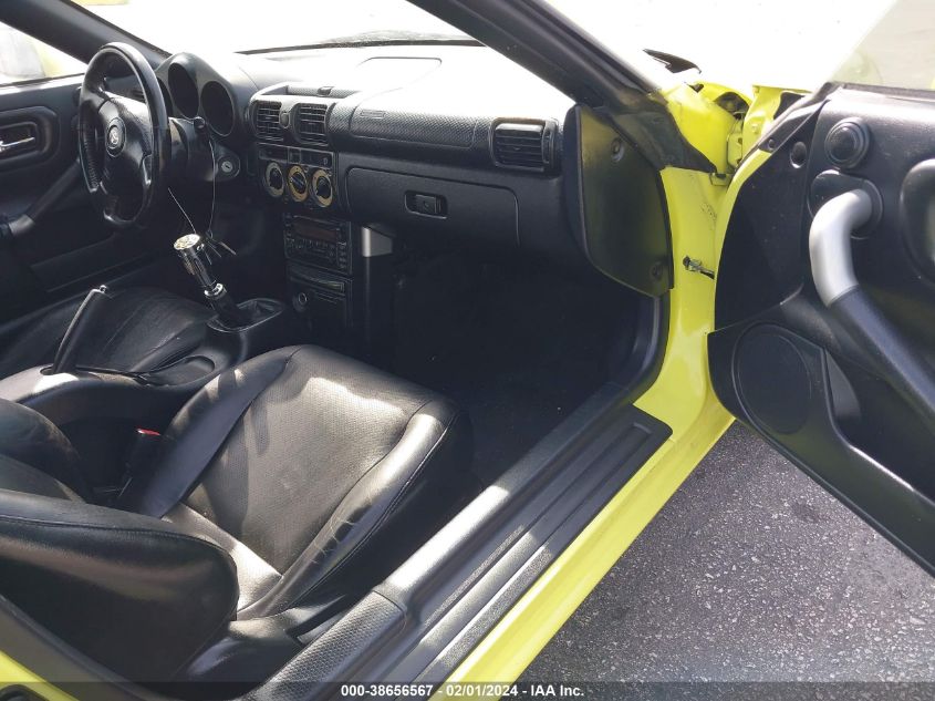 2000 Toyota Mr2 Spyder VIN: JTDFR3206Y0019680 Lot: 38656567