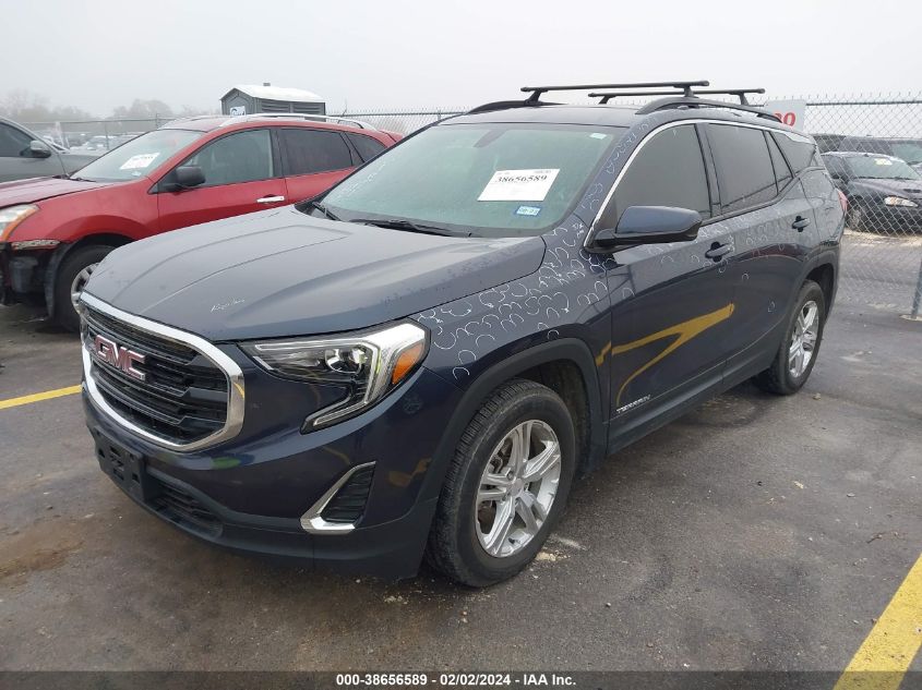 2018 GMC Terrain Sle VIN: 3GKALMEV9JL189537 Lot: 38656589