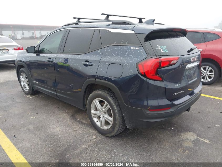 2018 GMC Terrain Sle VIN: 3GKALMEV9JL189537 Lot: 38656589