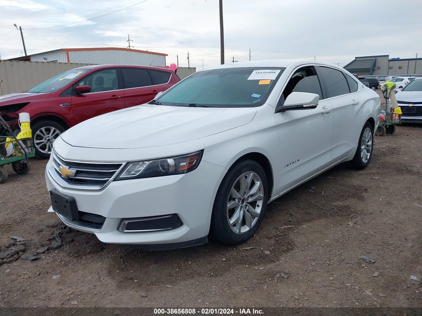 VIN 2G1105SA5H9152213 2017 CHEVROLET IMPALA 1LT