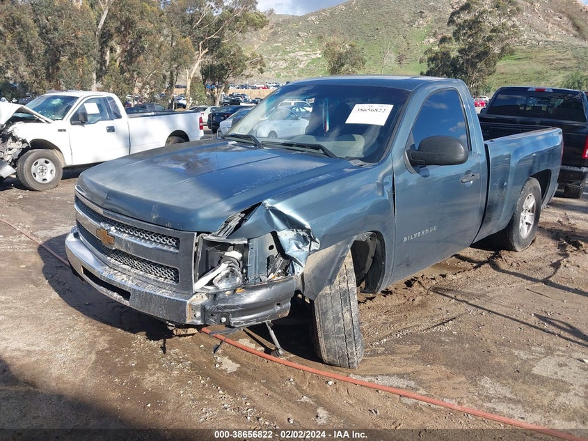 2013 CHEVROLET SILVERADO 1500 WORK TRUCK - 1GCNCPEA8DZ386496