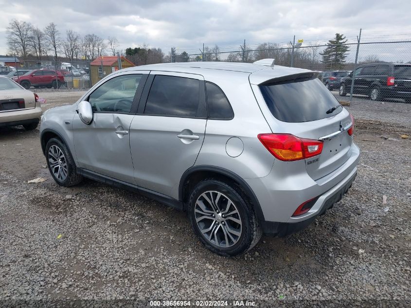 2019 Mitsubishi Outlander Sport 2.0 Es VIN: JA4AR3AUXKU026544 Lot: 38656954