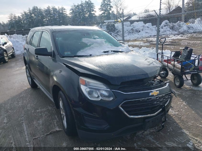 2017 Chevrolet Equinox Ls VIN: 2GNFLEEK0H6308269 Lot: 38657005