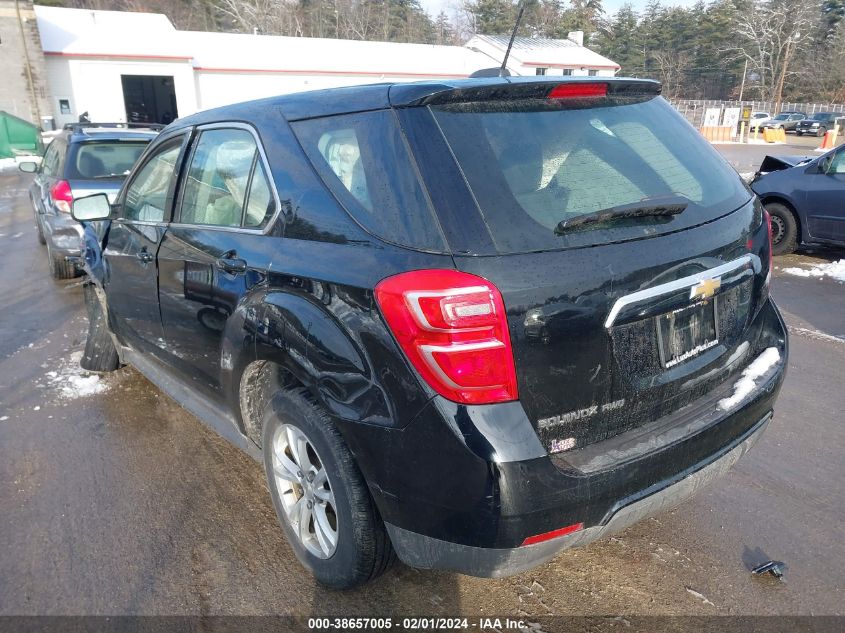 2017 Chevrolet Equinox Ls VIN: 2GNFLEEK0H6308269 Lot: 38657005