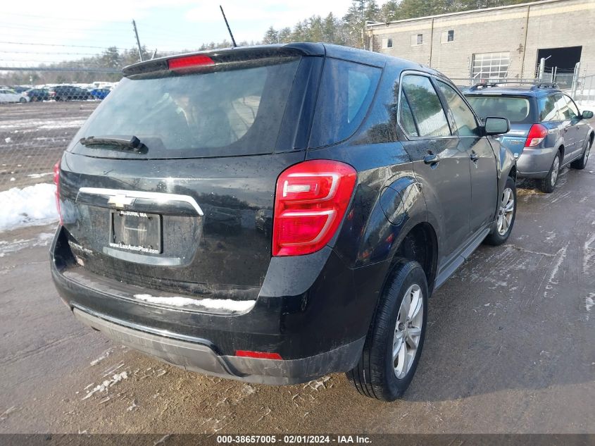 2017 Chevrolet Equinox Ls VIN: 2GNFLEEK0H6308269 Lot: 38657005