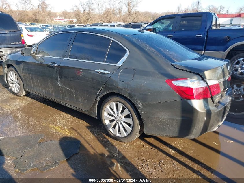 2014 Honda Accord Ex-L VIN: 1HGCR2F80EA240809 Lot: 38657036