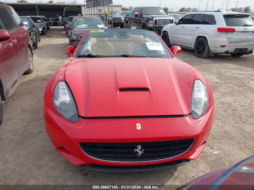 2011 Ferrari California VIN: ZFF65LJA1B0178461 Lot: 38657105