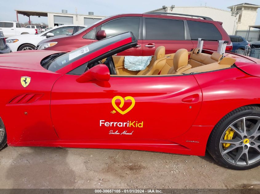 2011 Ferrari California VIN: ZFF65LJA1B0178461 Lot: 38657105