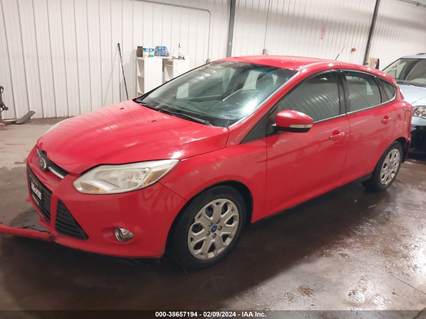 2012 Ford Focus Se VIN: 1FAHP3K25CL119900 Lot: 38657194