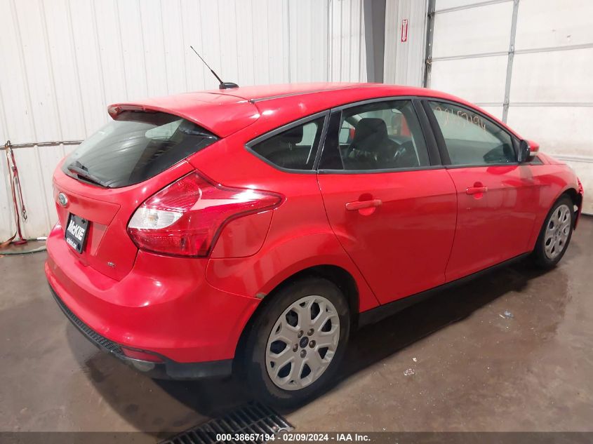 2012 Ford Focus Se VIN: 1FAHP3K25CL119900 Lot: 38657194