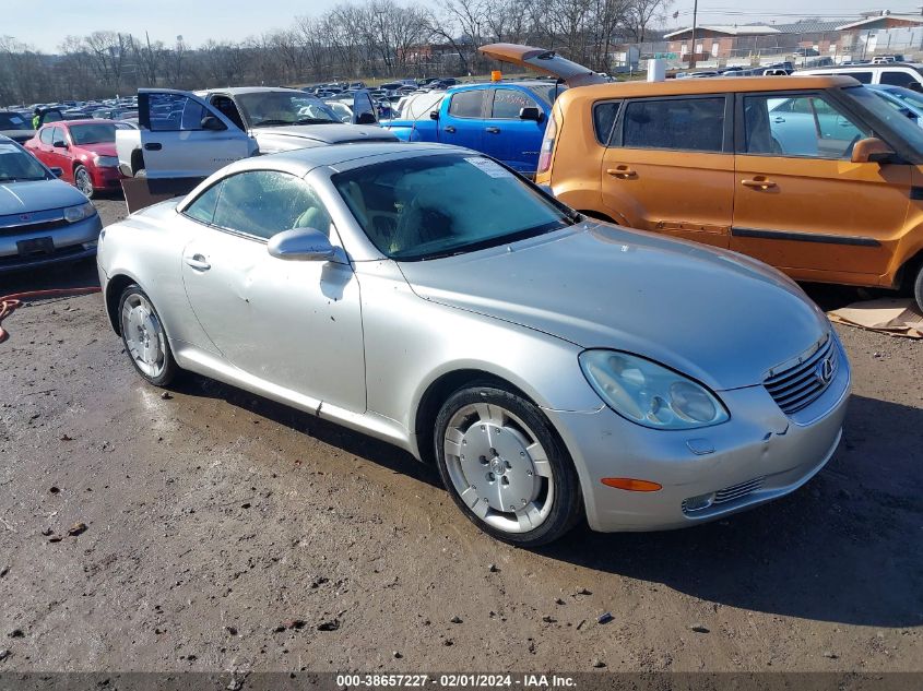 2002 Lexus Sc 430 VIN: JTHFN48Y520008464 Lot: 38657227