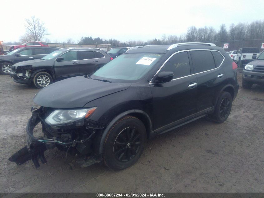 2018 Nissan Rogue Sv VIN: KNMAT2MT2JP519975 Lot: 38657294