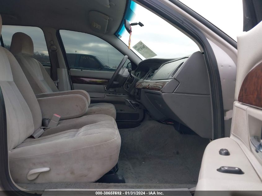 2005 Mercury Grand Marquis Gs VIN: 2MEFM74W35X646761 Lot: 38657612