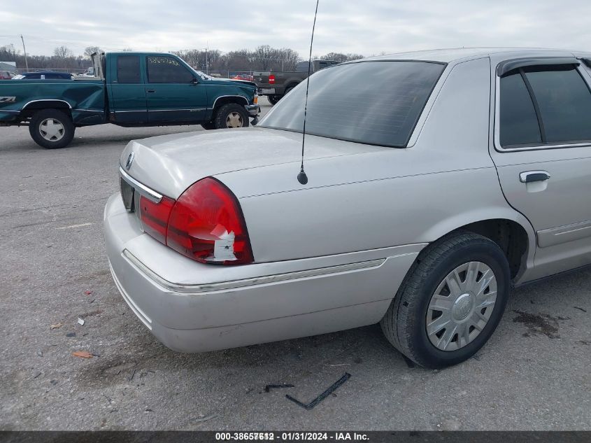 2005 Mercury Grand Marquis Gs VIN: 2MEFM74W35X646761 Lot: 38657612