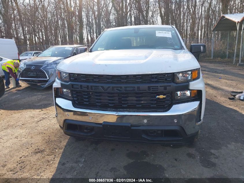 2019 Chevrolet Silverado 1500 Work Truck VIN: 1GCRWAEH5KZ343878 Lot: 38657836