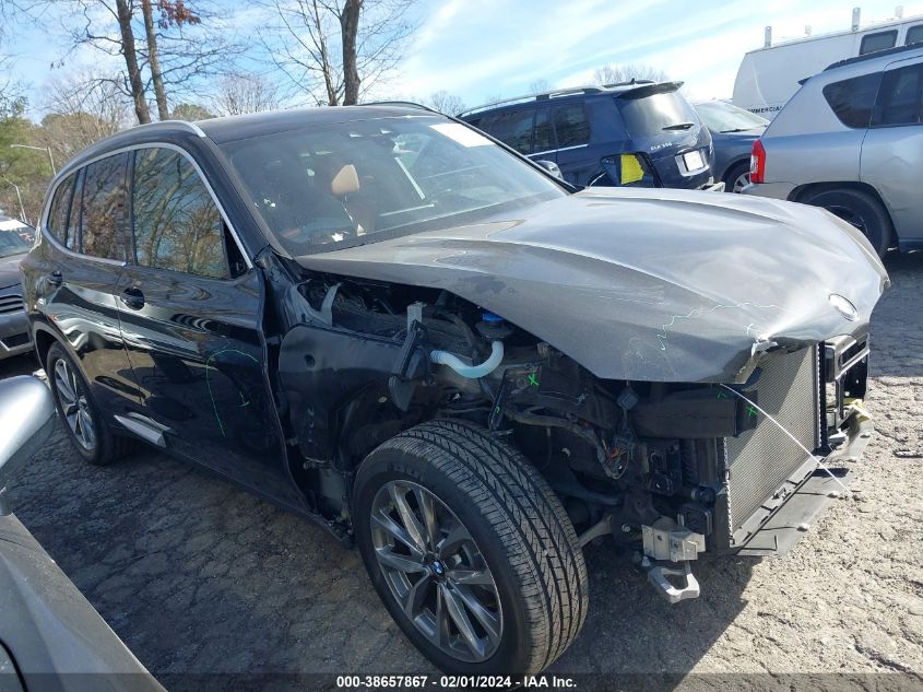 2019 BMW X3 Sdrive30I VIN: 5UXTR7C55KLF36058 Lot: 38657867