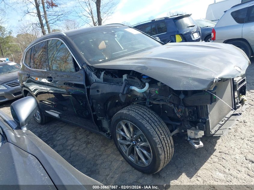 2019 BMW X3 Sdrive30I VIN: 5UXTR7C55KLF36058 Lot: 38657867