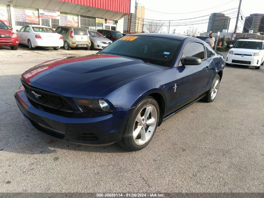 2010 Ford Mustang V6/V6 Premium VIN: 1ZVBP8AN7A5166031 Lot: 38658114