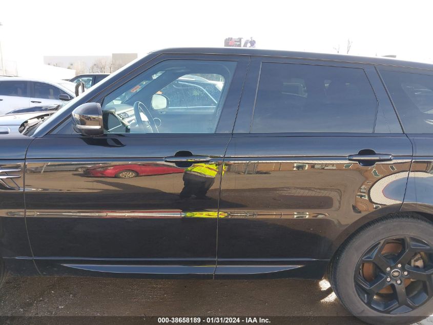 2018 Land Rover Range Rover Sport Hse VIN: SALWR2RV8JA183646 Lot: 38658189