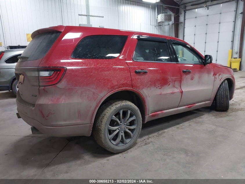 VIN 1C4RDJDG7LC124388 2020 DODGE DURANGO GT