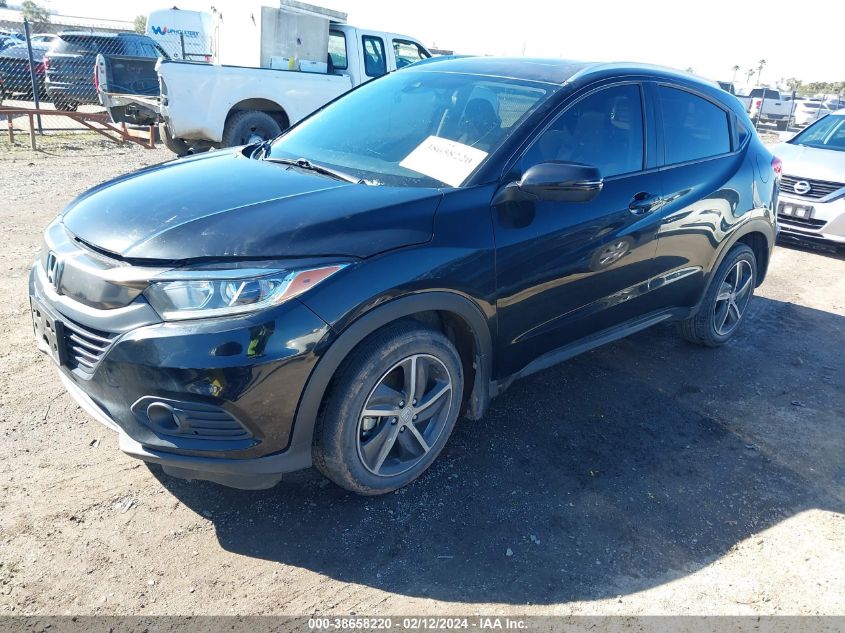 2021 Honda Hr-V 2Wd Ex VIN: 3CZRU5H59MM710682 Lot: 38658220