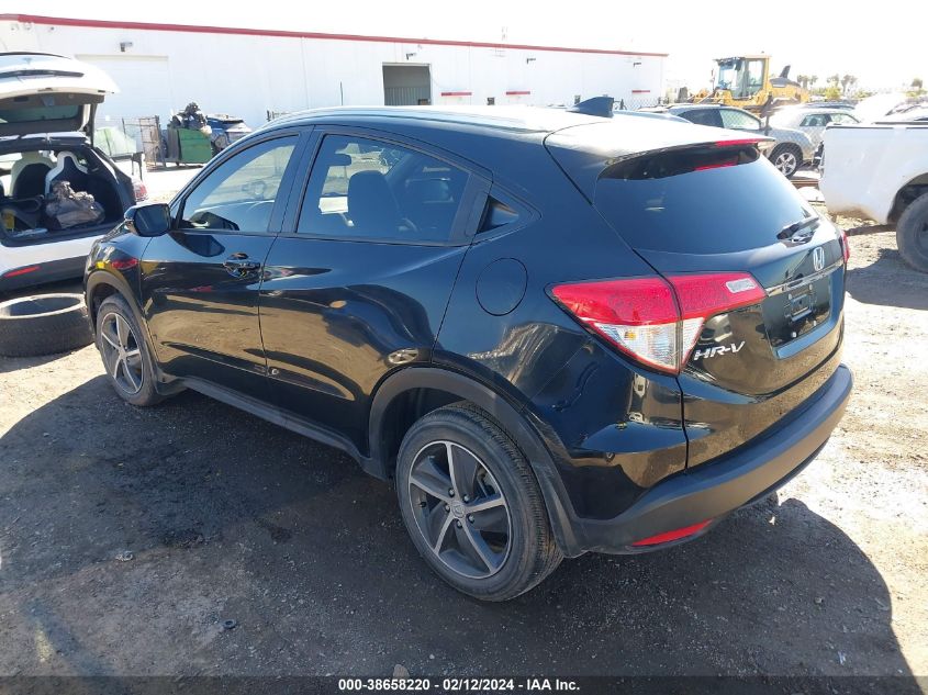 2021 Honda Hr-V 2Wd Ex VIN: 3CZRU5H59MM710682 Lot: 38658220