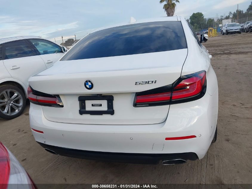 2021 BMW 530 I VIN: WBA53BH06MCF8217 Lot: 38658231