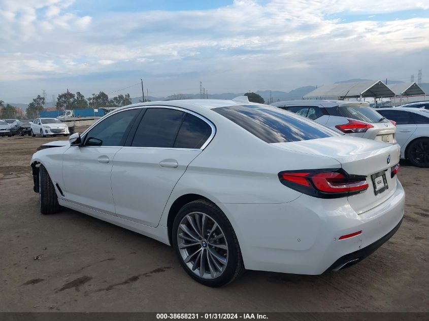 2021 BMW 530 I VIN: WBA53BH06MCF8217 Lot: 38658231