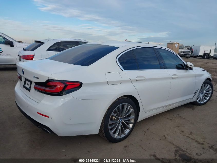 2021 BMW 530 I VIN: WBA53BH06MCF8217 Lot: 38658231