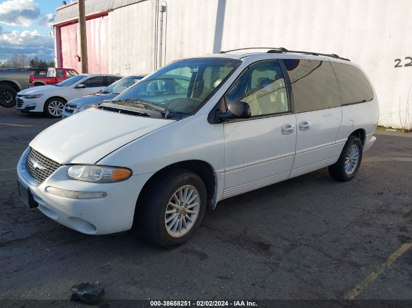 1999 Chrysler Town & Country Lx VIN: 1C4GP54L2XB556238 Lot: 38658251