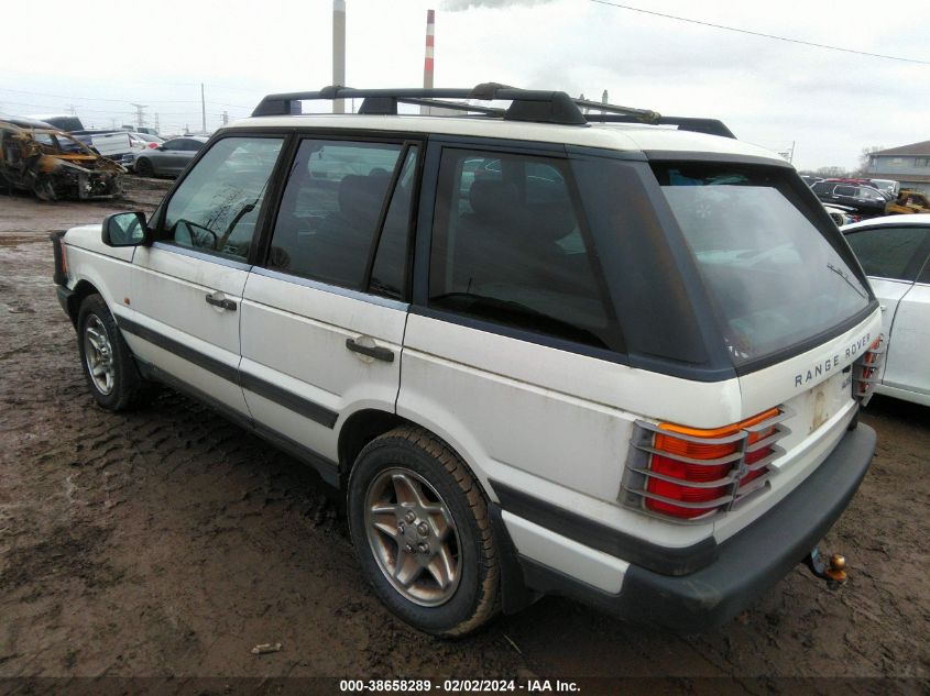 1998 Land Rover Range Rover Hse 4.6 VIN: SALPV1443WA382541 Lot: 38658289