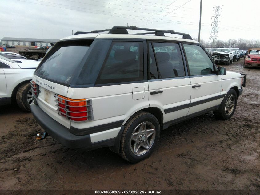 1998 Land Rover Range Rover Hse 4.6 VIN: SALPV1443WA382541 Lot: 38658289